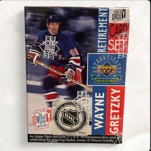NEW Upper Deck Wayne Gretzky Retirement Card Set 1998-99 Sealed